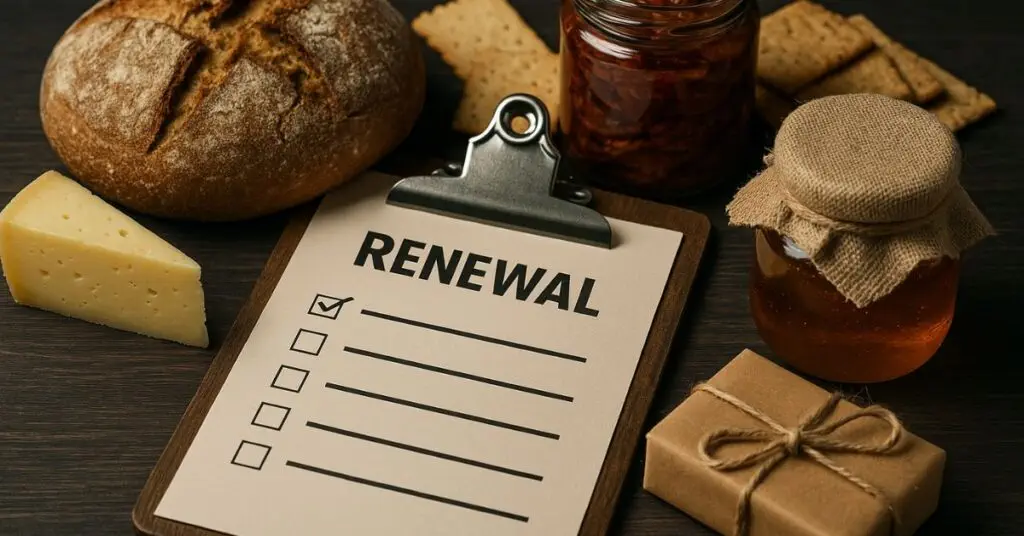 Renovación de Registro Sanitario de Alimentos Artesanales