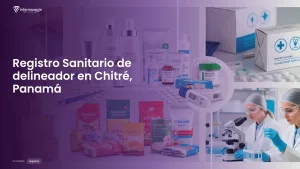 Imagen sobre el proceso de registro sanitario de delineador en Chitré, Panamá