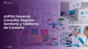 Logo de Aupsa Panamá, entidad clave para consultas sobre registro sanitario en el país.