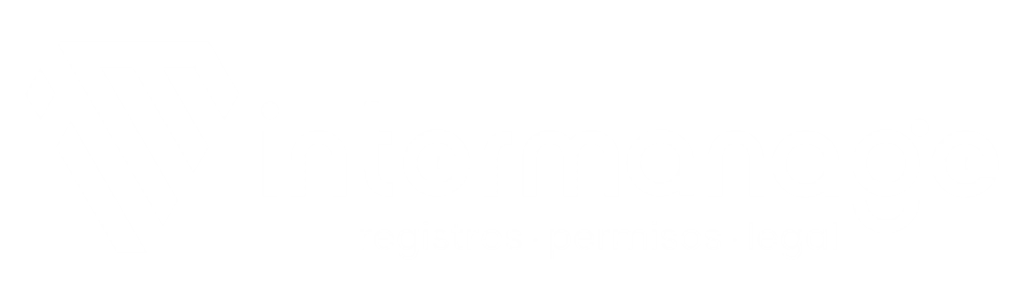 Texto alternativo: Logotipo de la empresa Intermo, especializado en registros y permisos, representando servicios relacionados con la gestión documental y trámites administrativos.