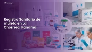 Imagen sobre el proceso de registro sanitario de muleta en La Chorrera, Panamá