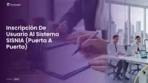 Imagen destacada del post titulada Inscripción De Usuario Al Sistema SISNIA (Puerta A Puerta) con la categoría General mostrada en la parte inferior.