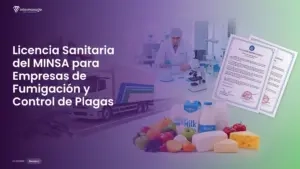 Imagen destacada del post titulada Licencia Sanitaria del MINSA para Empresas de Fumigación y Control de Plagas con la categoría Permisos mostrada en la parte inferior.